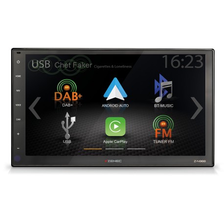 Z-N966 - 2 DIN - 9 pouces - CarPlay - Android Auto