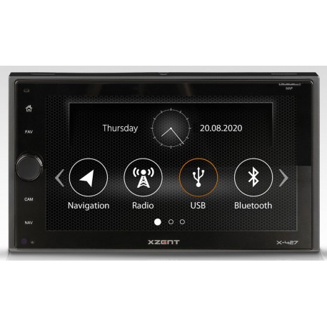 X-F427 - Combiné 2 DIN GPS AndroidLink DAB